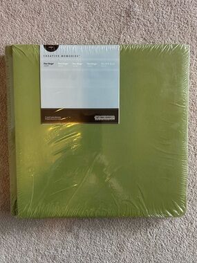 Creative Memories Green Flex-Hinge Album